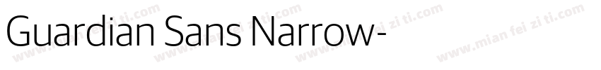 Guardian Sans Narrow字体转换